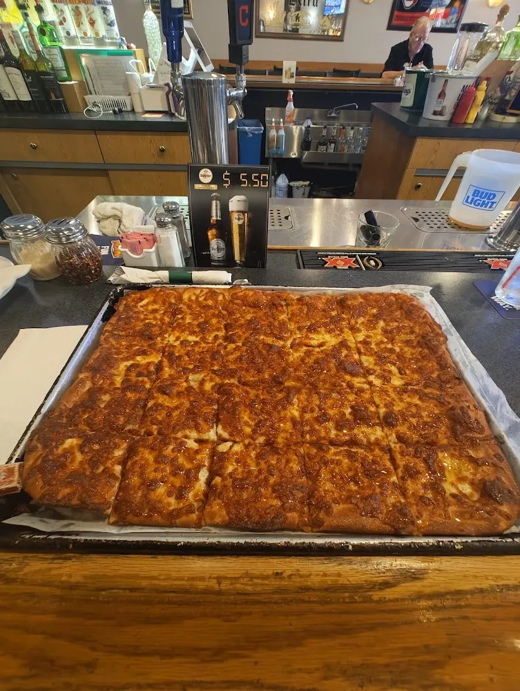 Half Sheet White Cheese Pizza